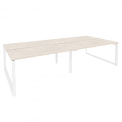 Рабочая станция на О-образном м/к ONIX O.MO-D.RS-4.4.7 Денвер Светлый/Белый