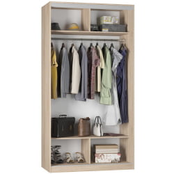 Черный шкаф-купе Б-220х120х60-3(Венге-Д7Д8) / B-220х120х60-3(Венге-D7D8)