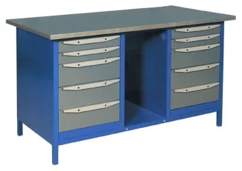 Верстак двухтумбовый WK1500(Т5-Т5)