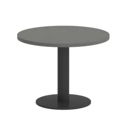 Стол журнальный круглый ХОМЕ ОФФИCЕ ВР.СП-5-60.1Г Металлик/Антрацит металл / HOME OFFICE VR.SP-5-60.1G