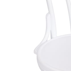 Дизайнерский стул THONET (mod. PL62) пластик, 42 x 52 x 89 см, White (Белый) 01