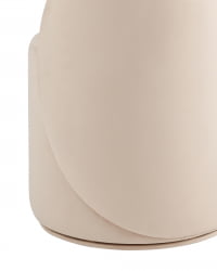 Пуф Loreen вращающийся велюр Молочный