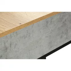 Тумба прикроватная Loft Дуб натур/Бетон