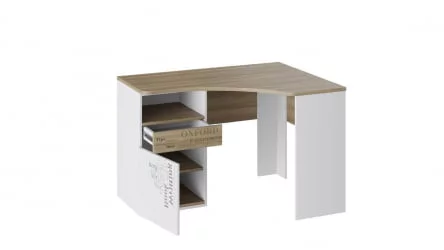 Стол для школьника Оксфорд ТД-139.15.03 Ривьера Белый с рисунком