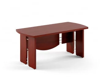 Стол рабочий В102 Бургунди