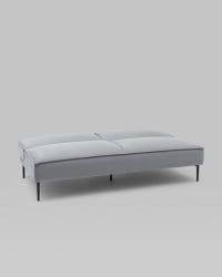 Диван прямой Кассель велюр Серый