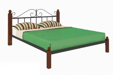 Кровать Диана Lux 1400х2000 Синяя