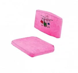 Чехол для стула Замша Розовая