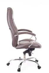 Кресло руководителя Kron M кожа Коричневый