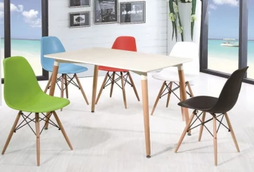 Стул для кухни Eames SC-001 Морская волна