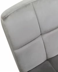 Стул барный DOBRIN DOMINIC Серый велюр MJ9-75