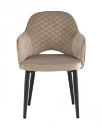 Стул Венера диамант велюр Шампань