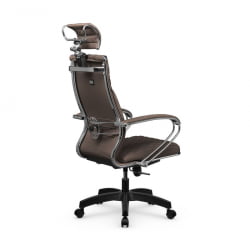 Кресло руководителя Metta L 2c 44C/K116 Infinity Easy Clean (MPES) Комплект 8 Светло-коричневое