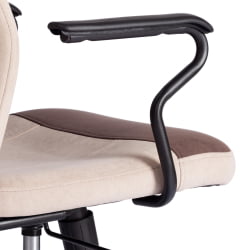 Кресло AVIATOR флок, ткань , олива/серый/серый, 23/29/W-12