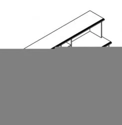 Стойка ресепшен RMS 200 Бук тиара