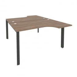 Рабочая станция на П-образном м/к ONIX O.MP-D.SA-2 Дуб Аризона/Антрацит
