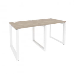 Рабочая станция на О-образном м/к ОНИКС О.МО-РС-2.0.7 Дуб Аттик/Белый / ONIX O.MO-RS-2.0.7