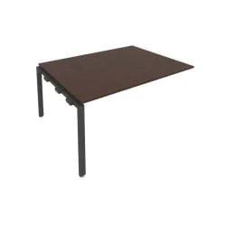 Проходной наборный элемент переговорного стола Metal System Б.ППРГ-4 Венге/Антрацит