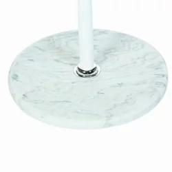 Вешалка для одежды напольная металлическая BRABIX CR-1906 на мраморном диске Белый