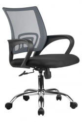 Кресло Бон РCХ 8085ДЖЕ Серый/Черный / Bon RCH 8085JE