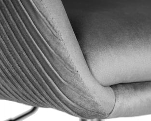 Кресло ДОБРИН ЕДИСОН (серый велюр (1922-19)) / DOBRIN EDISON