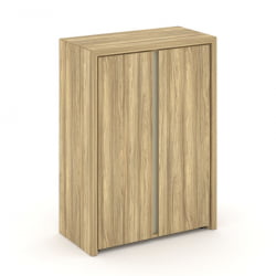 Шкаф средний широкий (2 средних фасада ЛДСП) Corner COR.ST-2.3 Гикори Песочный