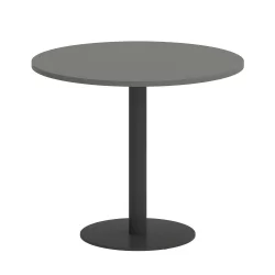 Стол журнальный круглый HOME OFFICE VR.SP-5-90.1 Металлик/Антрацит металл
