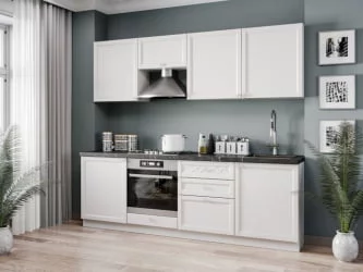 Панель окончание шкафа кухонного антресоль Джулия ЛД 284.920.000 Белый