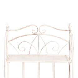 Этажерка Secret De Maison Elisa (PL08-10337) стальной сплав, античный белый, 41,50х20х108 см