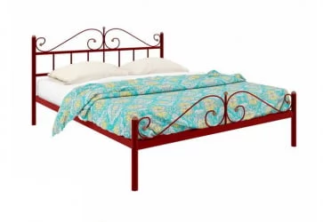 Кровать Диана Плус 1400х2000 Синяя / Plus