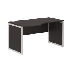 Стол письменный левый КСТЕН-КП КСКПCЕТ 149 Л Дуб Юкон Серый / XTEN-QP XQPCET L