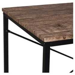 Письменный стол с полками BRABIX LOFT CD-005 Мореный дуб