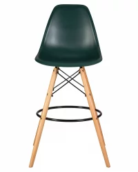 Стул барный ДОБРИН ДСВ БАР Темно-зеленый Г-13 / DOBRIN DSW BAR G-13
