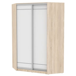 Дизайнерский шкаф ЙА-230х1400-568-3(ДСС-Белый-Д1Д1) / YA-230х1400-568-3(ДСС-Белый-D1D1)