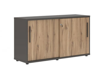 Шкаф с дверьми-купе ЕДИС ЕЛC 1343 Дуб Денвер светлый Мокко Мокко / EDIS ELC