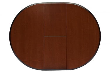 Стол раскладной Siena ( SA-T4EX) дерево гевея/мдф, 90+30х90х75см, MAF Brown