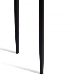 Металлический стул Easy (mod. JSC02-1) металл, флок, 41 х 52 х 96 см, beige (молочный) HLR2 / черный