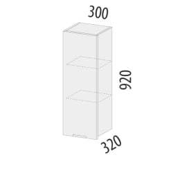 Кухонный шкаф Бостон 104.07