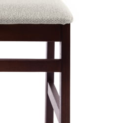 Стул SWEDEN Многослойная фанера, 41*40*99 см, Cappuchino, ткань бежевая(Ford William 17) разобран