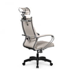 Кресло руководителя Metta L 2c 44C/K116 Infinity Easy Clean (MPES) Комплект 4 Светло-бежевое