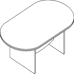 Стол для переговоров Л.О-23 Орех