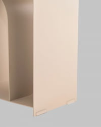 Журнальный столик Arwel металл бежевый