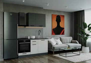 Маленькая кухня Лофт 1600