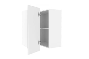 Шкаф кухонный угловой 600 с 2 дверями Шервуд ЛД 281.500.000.169 Белый Белый глянец
