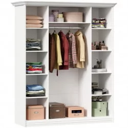 Шкаф четырехстворчатый Джулия ЛД 695.020.000 Белый