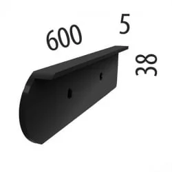 Модульная кухня П9 Черная