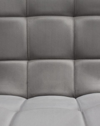 Стул барный DOBRIN KRUGER ARM (серый велюр (MJ9-75)) 2 шт