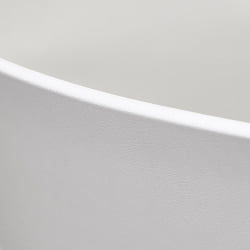 Стул GENIUS (mod 75) металл/пластик, 46x56x84cм, белый/черные ножки