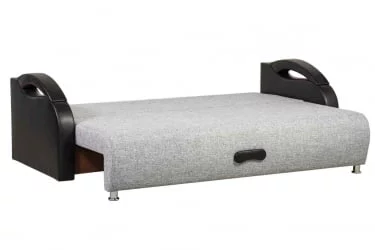 Диван прямой Юпитер БД Аслан серый