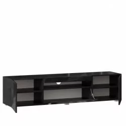 ТВ тумба Бруклин ЛД 685.050.000 Черный глянец